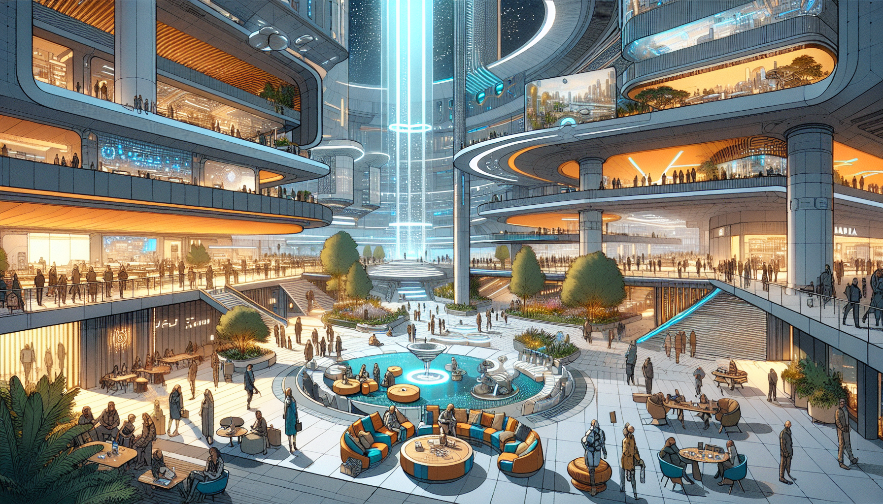 Tense debates erupt in public spaces as the population is divided over Aurora's message.