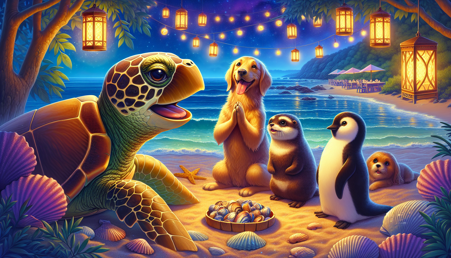 Coach Sam praises the team and acknowledges Goldie and Pippin.