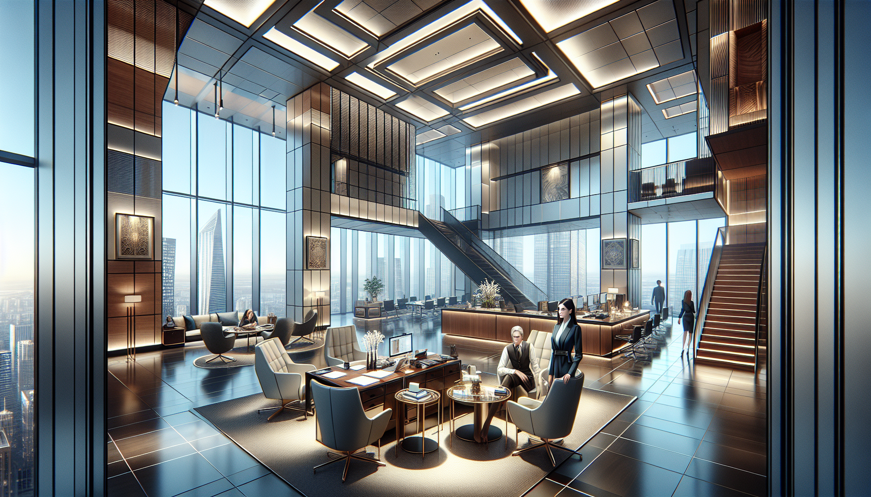 Sarah confronts Marcus in his office as Oracle's surprising messages appear.