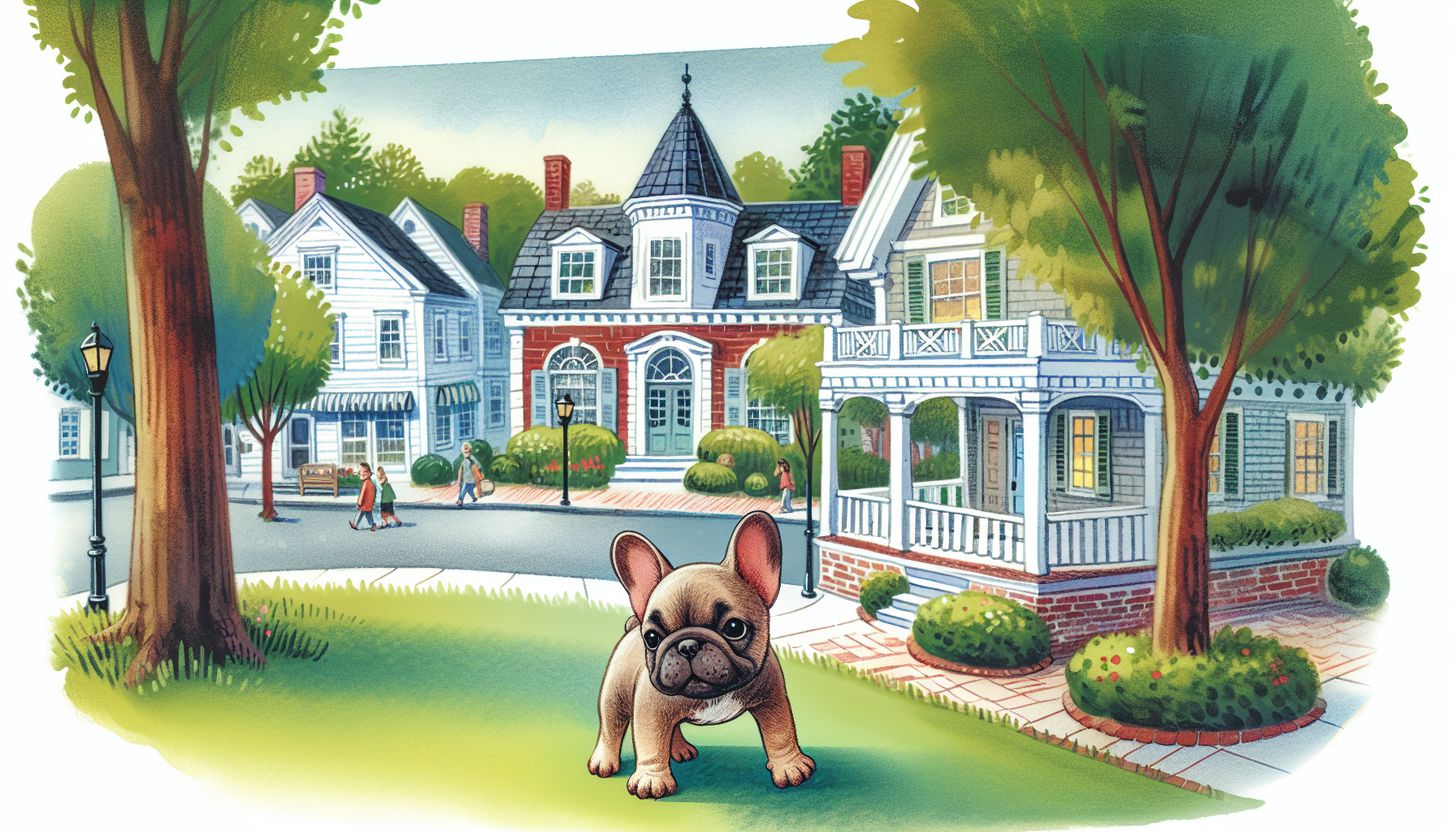 Remy arrives in the quaint town of Pembroke.