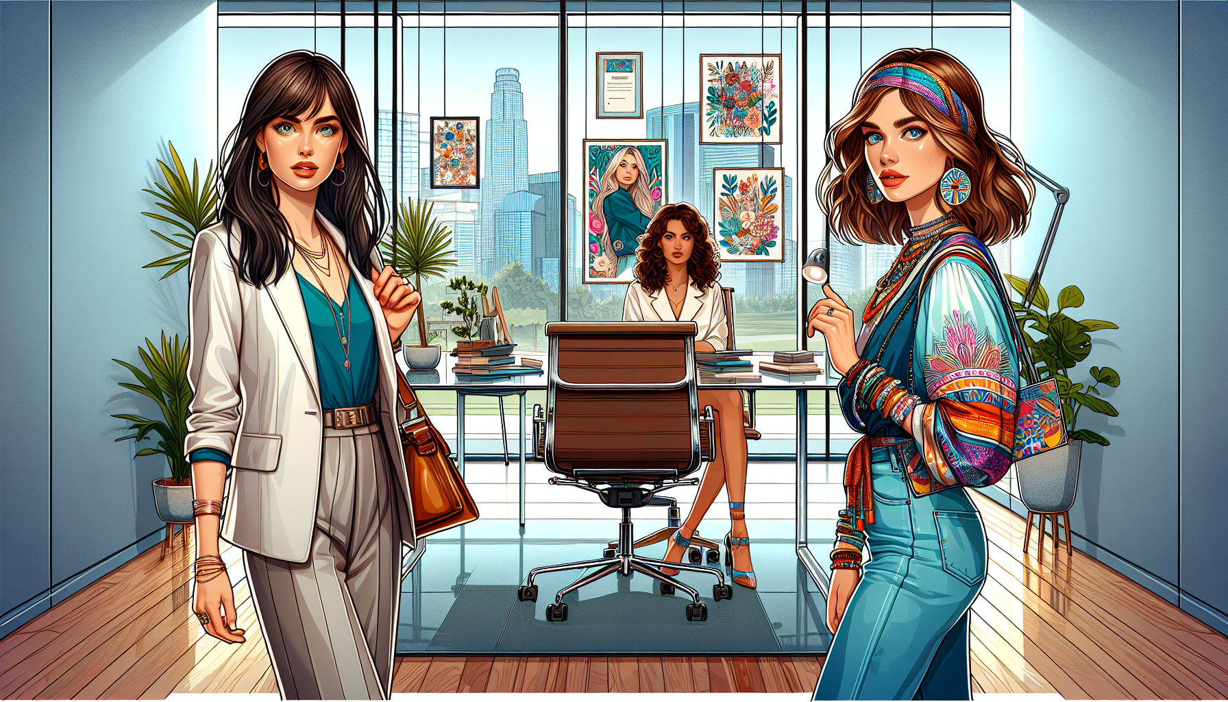 Mia brings coffee to a nervous Zoe, who explains the dilemma about Alex.