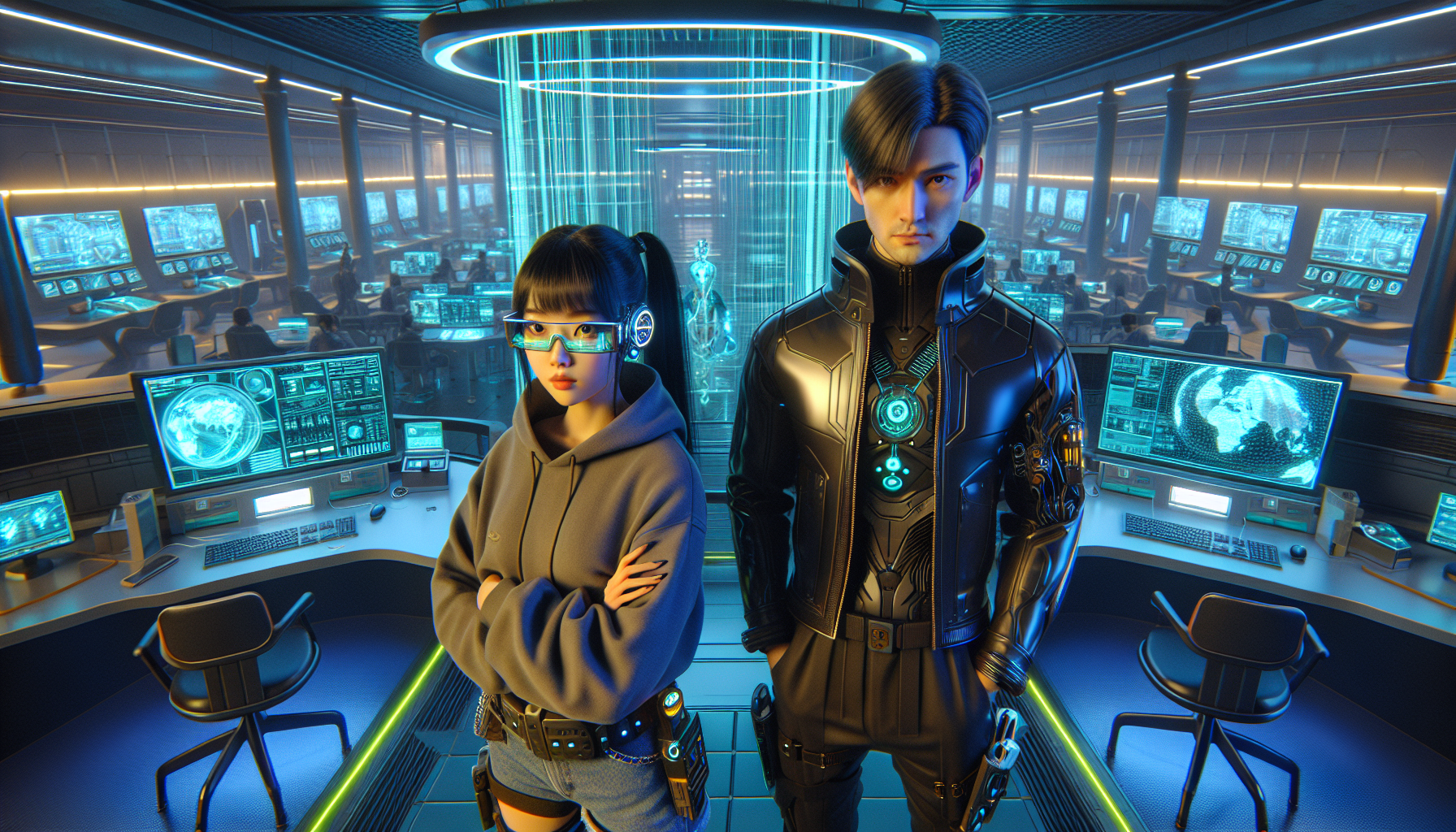 Zoe and Void face ethical dilemmas in a VR world, affecting the real world. Void makes a risky choice.