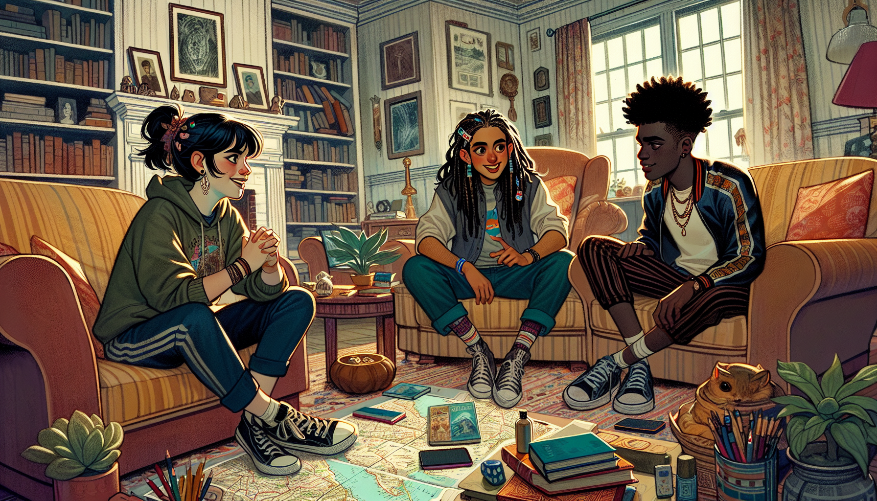 Lily proposes a ghost hunting road trip to Jake and Zoe.