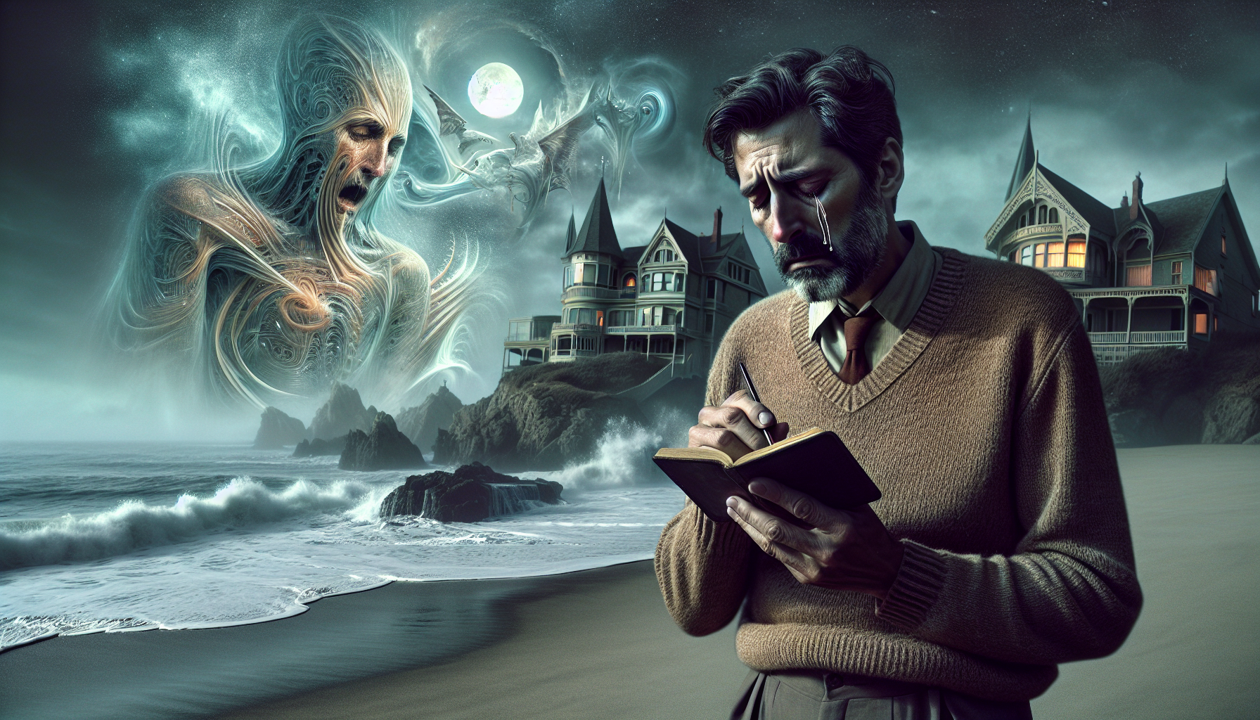 Mark takes the final step of the ritual as cosmic horror ensues.