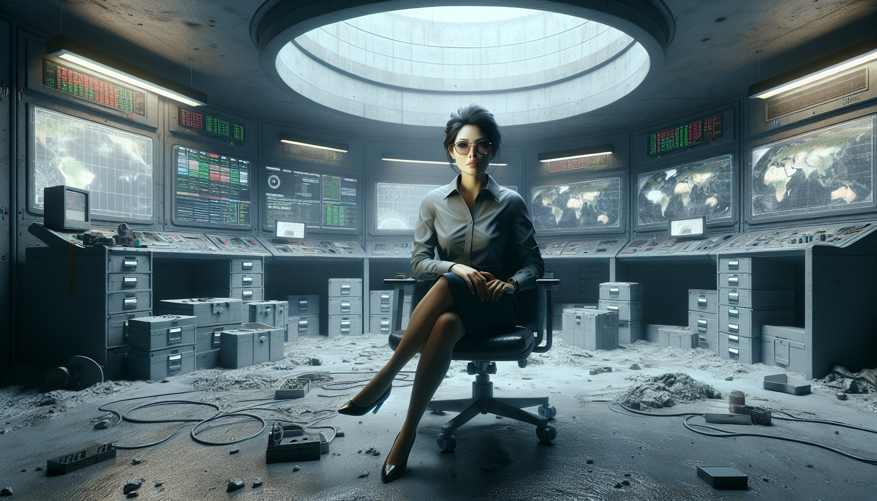 Samantha creates a chronicle of the present for an uncertain future, surrounded by remnants of her past.