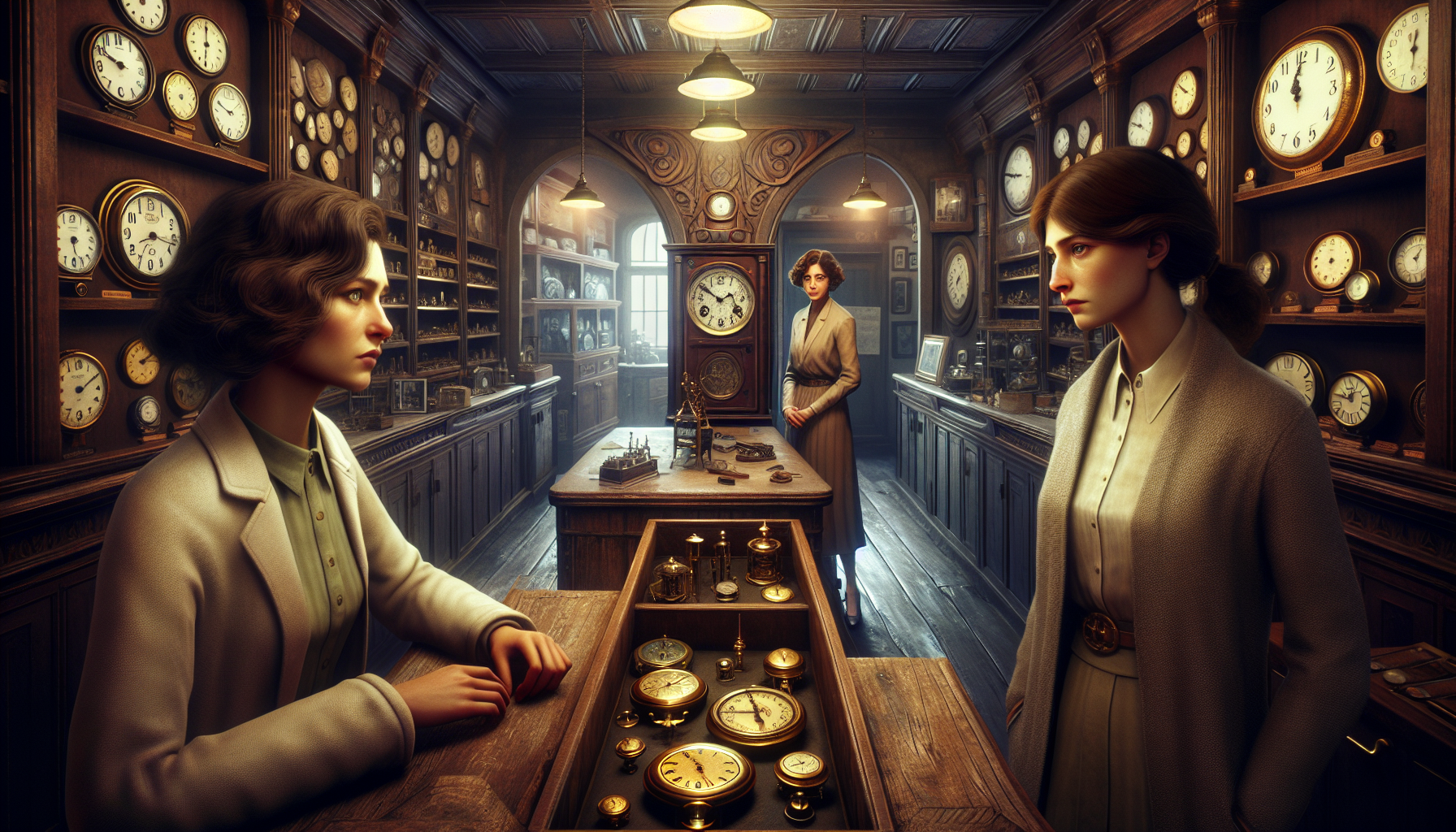 Dr. Pujol meets Laia at the clock shop, indicating a need for privacy.