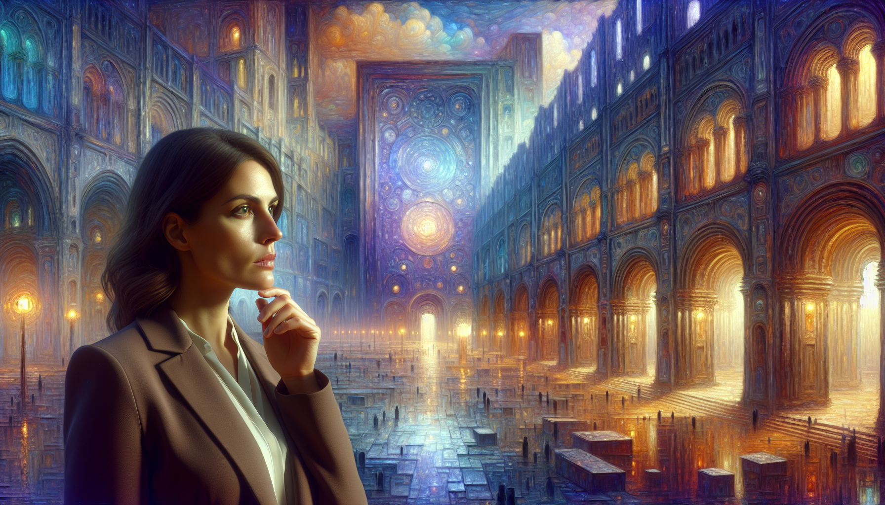 Laia walks away from the Sagrada Famíla, reflecting on alternate futures now averted.